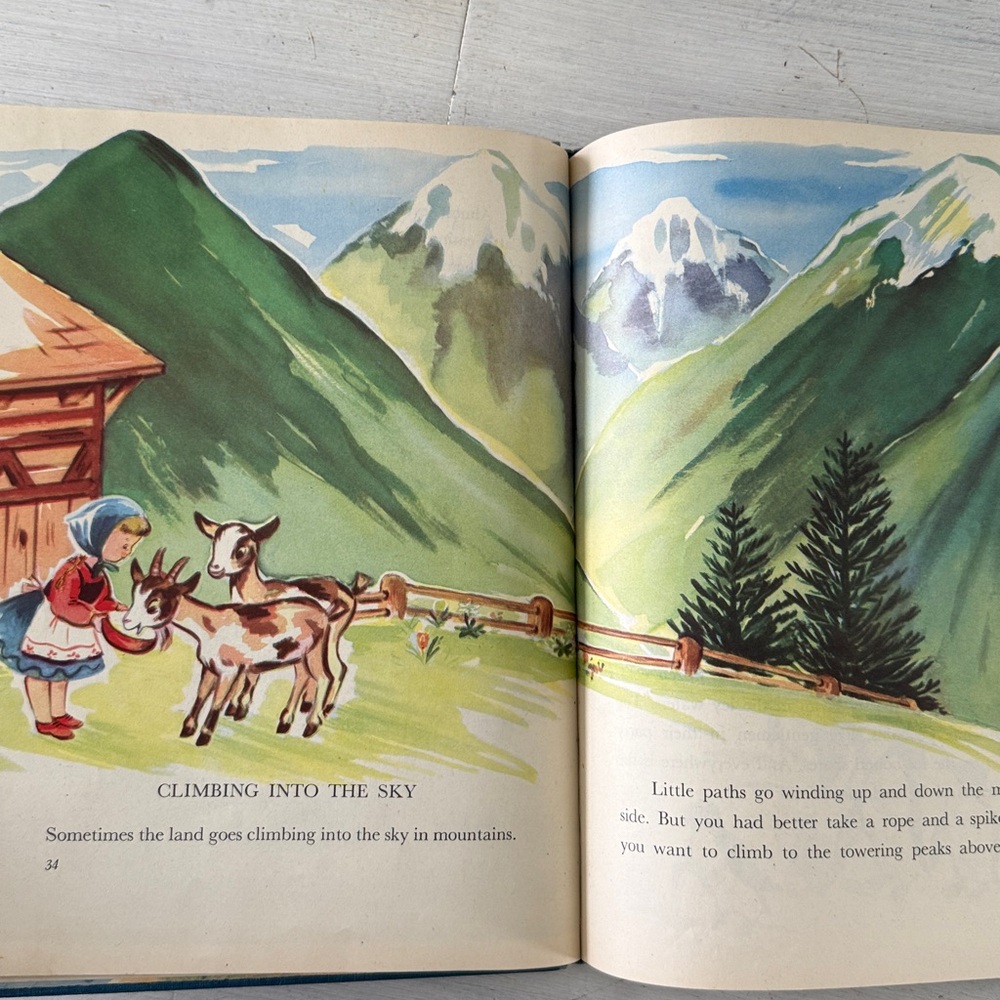 1946 ‘This is the World’ Vintage Children’s Book by Pease - Rand McNally - Picture 13 of 16